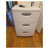 Sterilite 3-Drawer Plastic Storage Unit