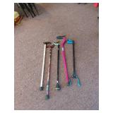 Canes and Reacher Tool Lot