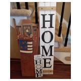 Decorative Americana Home Decor Lot