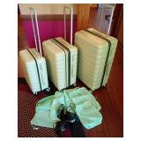 Wirehot 3-Piece Hardside Luggage Set Mint
