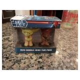 Star Wars Mini Bobble-Head Two Pack Yoda Chew