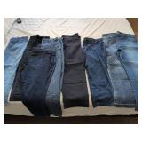 Jeans, Sizes 16, 18, XXL (8 Pairs)