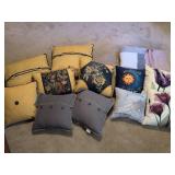Decorative Pillows and Throws Lot