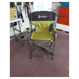 VILLEY Folding Chair with Side Table