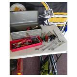 Craftsman Metal Toolbox With Mixed Hand Tools