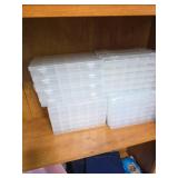 Unopened Clear Plastic Storage Boxes