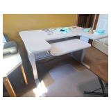 Modern L-Shaped Laminate Desk