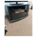 DVD/VHS Player with Media Stand