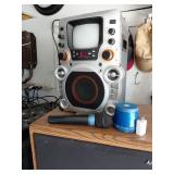 Karaoke Machine with Microphone and Speaker