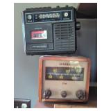 Sears Cassette Recorder and Howard FM Radio