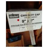 Shelter Chimney Cap 9" x 9"