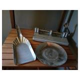Metal Desk Items and Memorabilia
