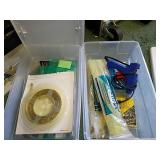 Glue Gun, Sticks and Electronic Components