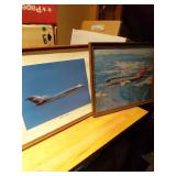 USAir Framed Boeing 727-200 and 727-300 Phot,