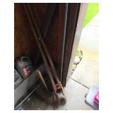 Manual Post Hole Digger and Sledgehammer