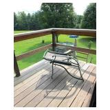 Patio Furniture Set With Table, Chairs, Umbre