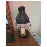 Metal Lanterns with Candle Inserts