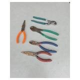 Hand Pliers and Cutters Lot