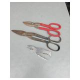 Aviation Snips and Pliers Tool Set