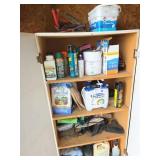 Garage and Garden Supplies Cabinet