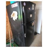 Black Top-Freezer Refrigerator