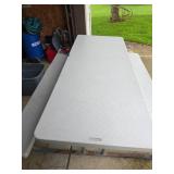 Lifetime Gray Resin Picnic Table with Benches