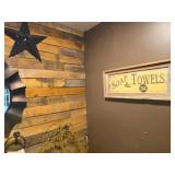 Decorative Bathroom Wall Sign