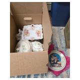 Porcelain Serving Pieces and Collector Plates
