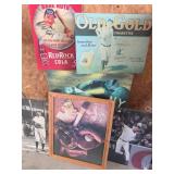 Baseball Advertising and Player Prints Lot