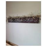 Three Decorative Wall Signs