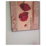 Trio of Framed Wall Art Prints