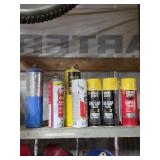 Cans: Great Stuff, Lubricants, Torch