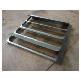 Galvanized Steel Louvered Vent 19.5x16.5