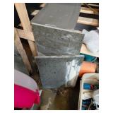 Two Granite Slabs, 18x33in and 18x25in