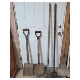 Four Vintage Garden Tools