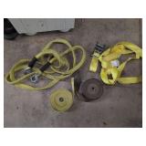Tow and Recovery Strap Lot with Ratchet