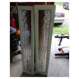 12x60in Leaded Glass Window Panels