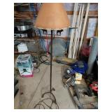 Metal Floor Lamp with Moose Cutouts