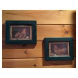 7x9 in Framed Chicken Art Prints