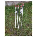 4 Solar Driveway Markers