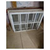 Old Wooden Windows and Metal Ducting