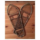 Wooden Snowshoes, 10" x 30"