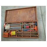 Gun Cleaning Kit in Wooden Case