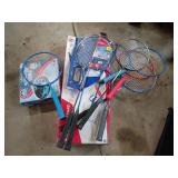 Outdoor Badminton Set and Inflatable Snow Tub