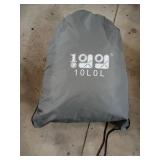 10LOL Golf Cart Cover in Gray Bag