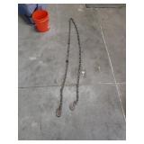 Heavy-Duty Steel Tow Chains with Hooks