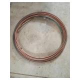Rolled Copper Tubing, Approximately 22 Ft