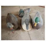4 Duck Hunting Decoys Mixed Brands