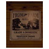 Treatlock Farms 23" Square Metal Sign Decor