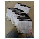 10 Packs Tool Bench Self-Adhesive Wall Tile